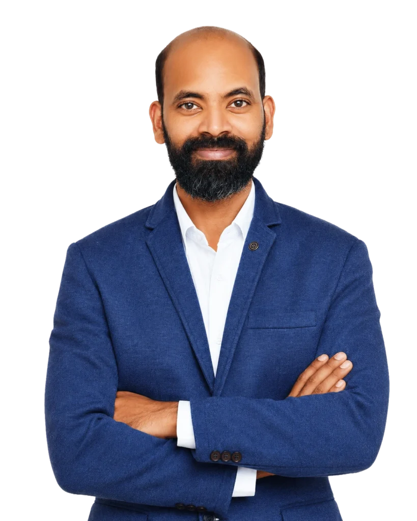 Prince Solomon wearing a blue blazer